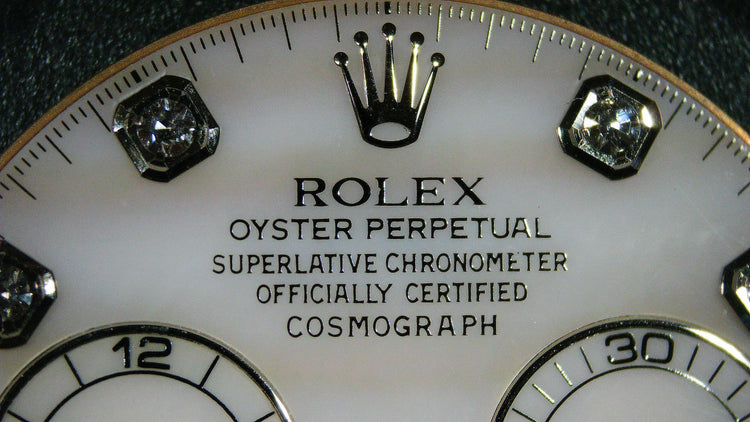 ROLEX DAYTONA 116519 116509 116589 GENUINE MOP DIAMOND DIAL