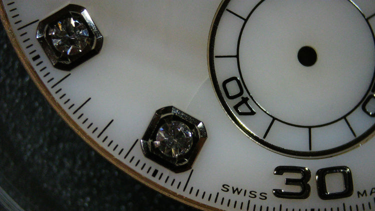 ROLEX DAYTONA 116519 116509 116589 GENUINE MOP DIAMOND DIAL