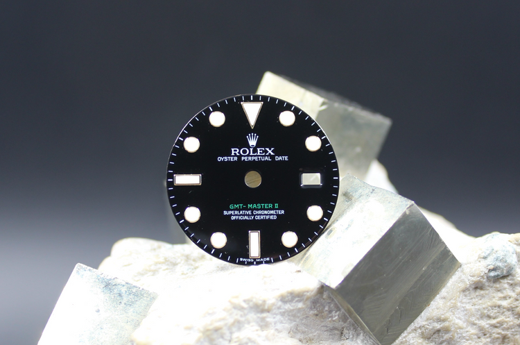 ROLEX GMT MASTER II 116718LN GENUINE LUMINOVA DIAL