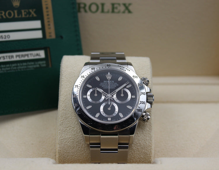 ROLEX DAYTONA 116520 SET COMPLETO CHROMALIGHT