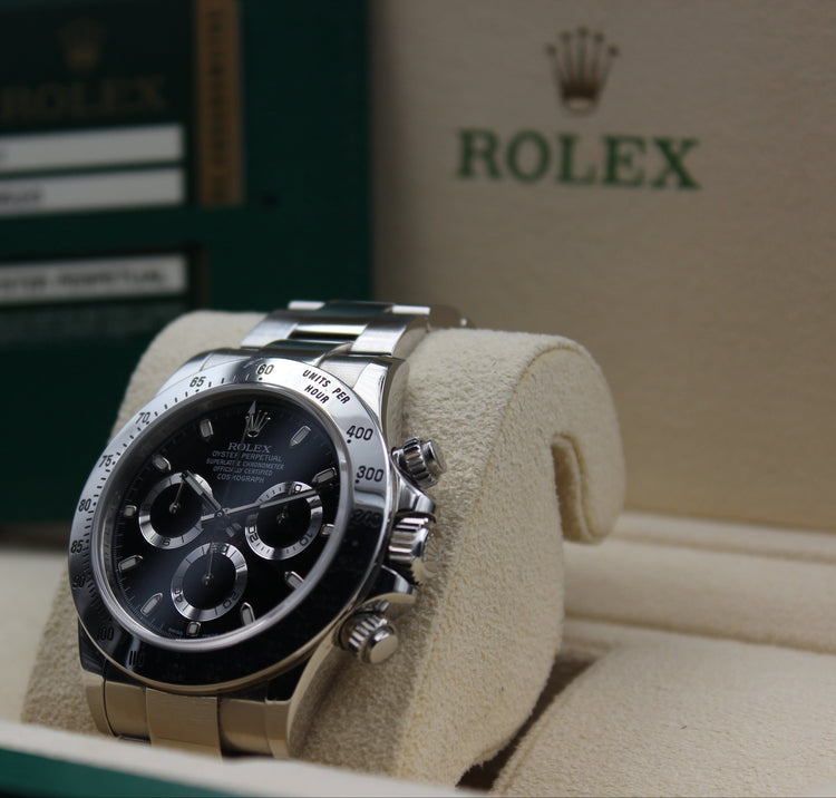 ROLEX DAYTONA 116520 SET COMPLETO CHROMALIGHT