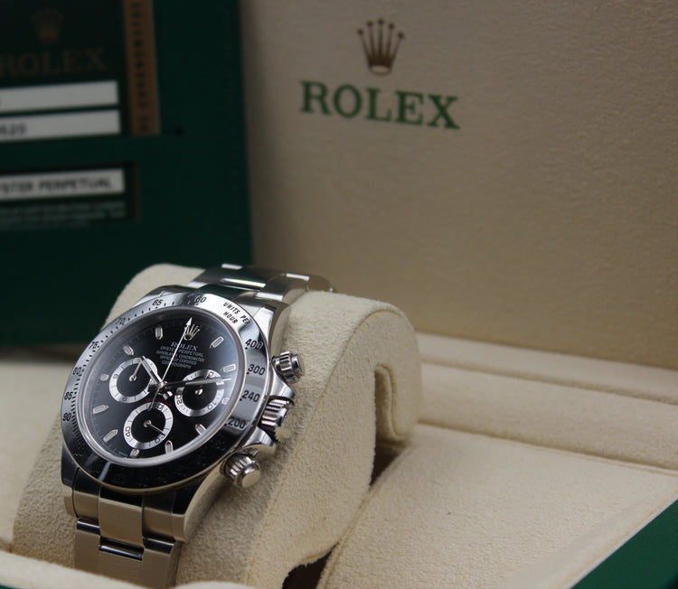 ROLEX DAYTONA 116520 SET COMPLETO CHROMALIGHT