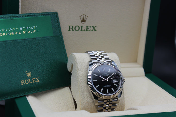 ROLEX DATEJUST 41mm 126334 YEAR 2021