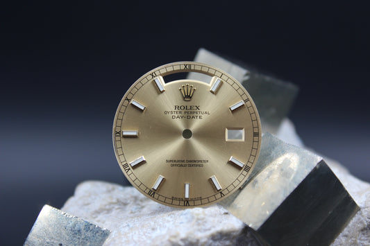 Rolex Daydate 118238 118208 Original Champagner Luminova römisches Minutenzeiger