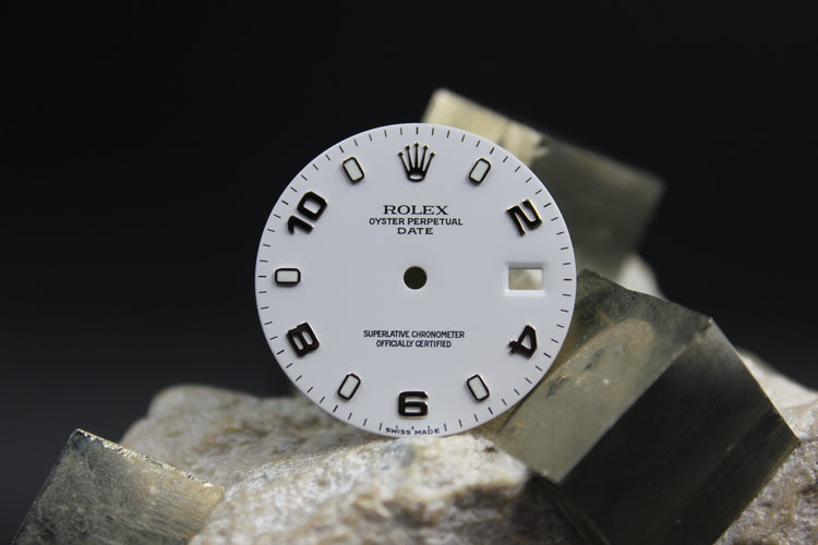 ROLEX DATE 15000 15200 15210 GENUINE ARABIC DIAL SWISS MADE