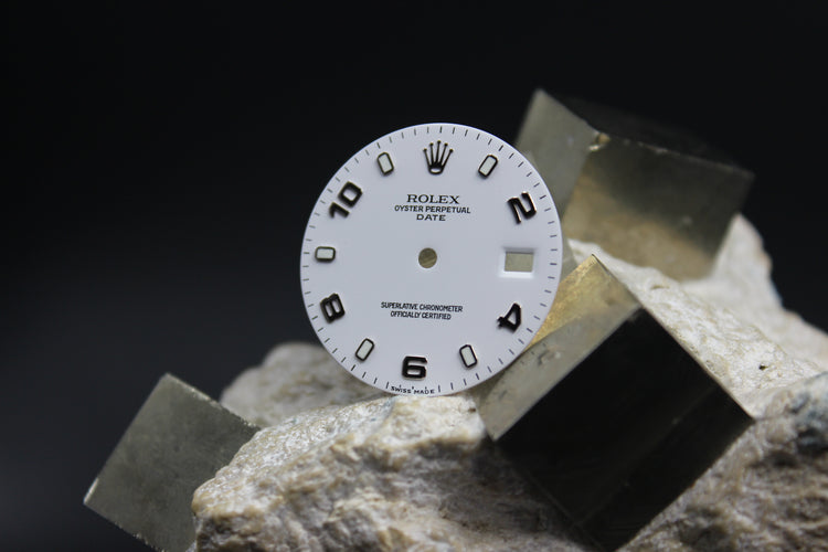 ROLEX DATE 15000 15200 15210 GENUINE ARABIC DIAL SWISS MADE