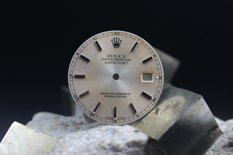 ROLEX DATEJUST 16220 16234 16200 GENUINE TROPICAL DIAL SWISS MADE