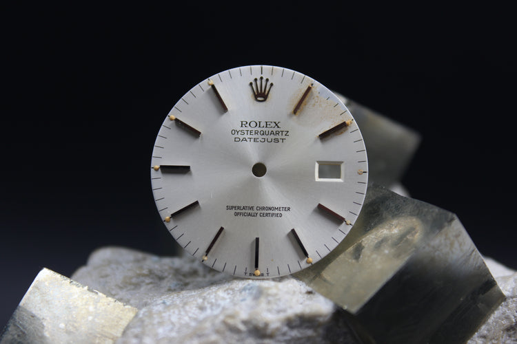 ROLEX DATEJUST OYSTERQUARTZ 17000 17014 GENUINE DIAL T SWISS T