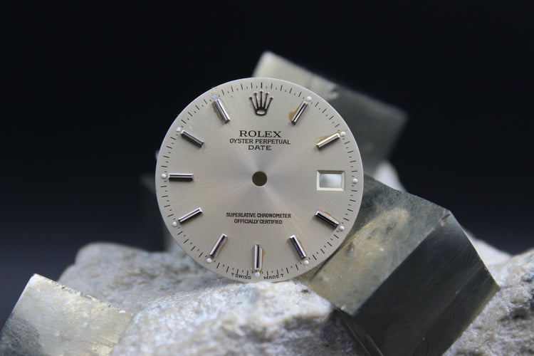 ROLEX DATE 15200 15220 GENUINE DIAL LUMINOVA