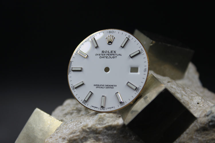 ROLEX DATEJUST 126300 126334 GENUINE DIAL CHROMALIGHT
