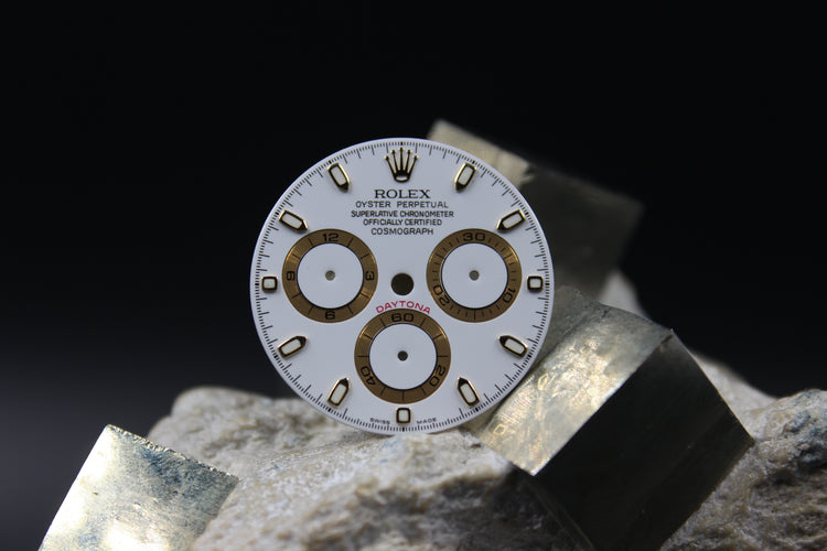 ROLEX DAYTONA 116518 116523 116528 GENUINE DIAL LUMINOVA