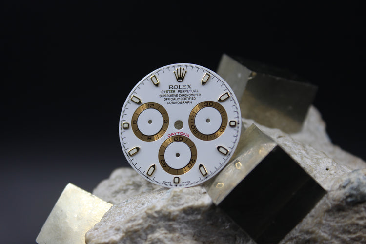 ROLEX DAYTONA 116518 116523 116528 GENUINE DIAL LUMINOVA