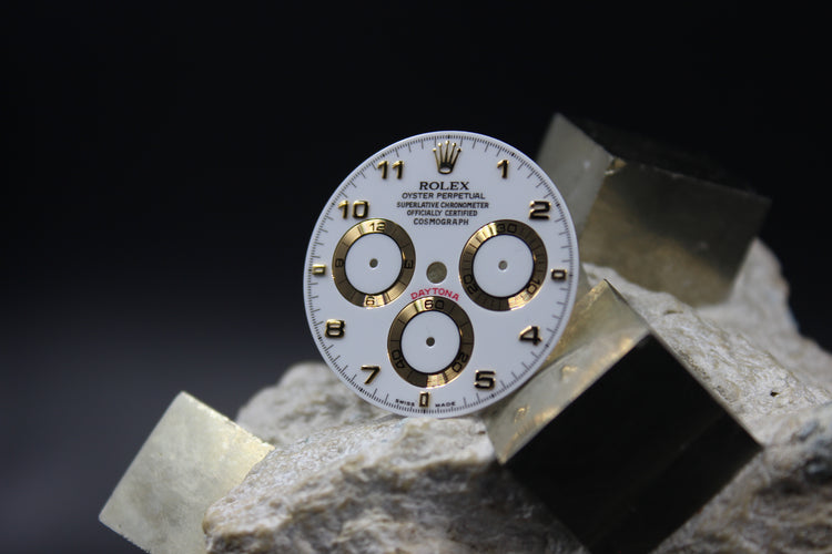 ROLEX DAYTONA 116518 116523 116528 GENUINE ARABIC NUMBER DIAL "PH" MK1 LUMINOVA