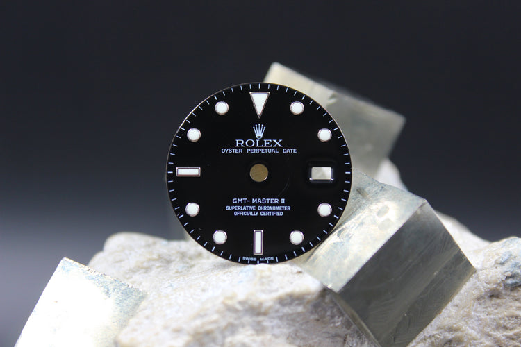 ROLEX GMT MASTER II 16710 "RECTANGULAR" GENUINE DIAL