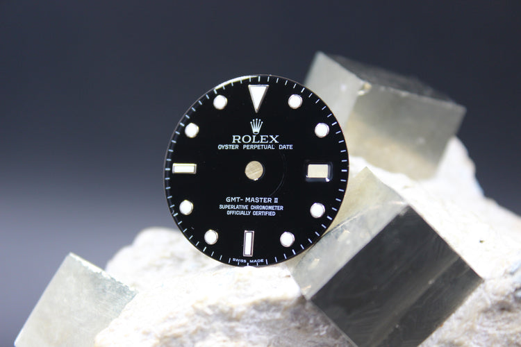 ROLEX GMT MASTER II 16710 "RECTANGULAR" GENUINE DIAL