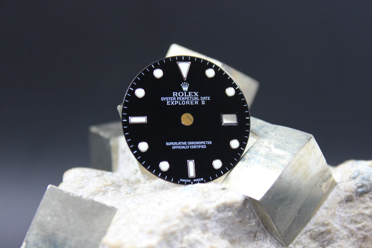 ROLEX EXPLORER II 16570 GENUINE DIAL LUMINOVA SWISS MADE