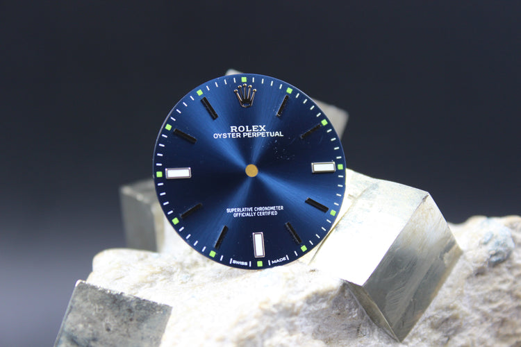 ROLEX OYSTER PERPETUAL 114300 GENUINE DIAL LUMINOVA