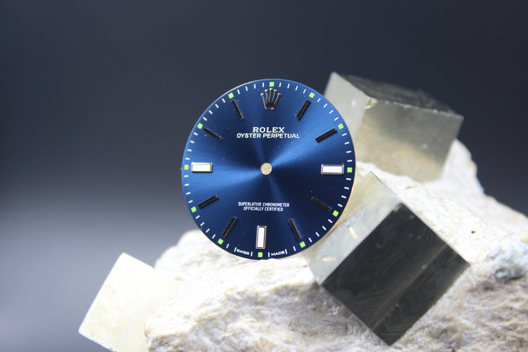 ROLEX OYSTER PERPETUAL 114300 GENUINE DIAL LUMINOVA