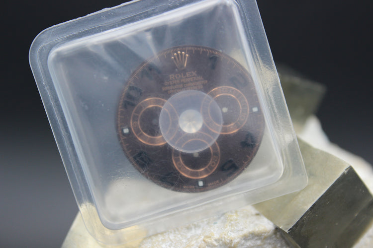 ROLEX DAYTONA 116515 116505 GENUINE CHOCO ARABIC DIAL