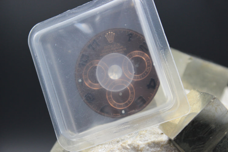 ROLEX DAYTONA 116515 116505 GENUINE CHOCO ARABIC DIAL