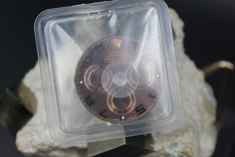 ROLEX DAYTONA 116515 116505 GENUINE CHOCO ARABIC DIAL