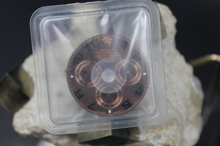 ROLEX DAYTONA 116515 116505 GENUINE CHOCO ARABIC DIAL