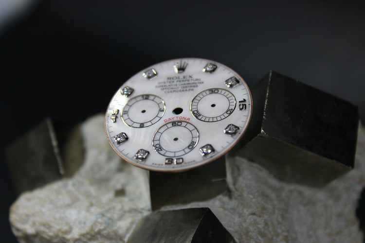 ROLEX DAYTONA 116519 116509 116589 GENUINE MOP DIAMOND DIAL
