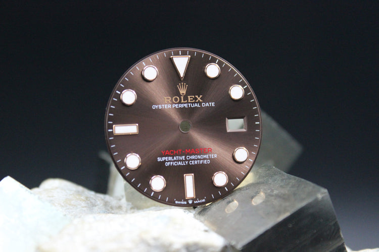 ROLEX YATCHMASTER 126621 126625 GENUINE CHOCOLATE DIAL
