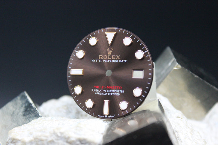 ROLEX YATCHMASTER 126621 126625 GENUINE CHOCOLATE DIAL
