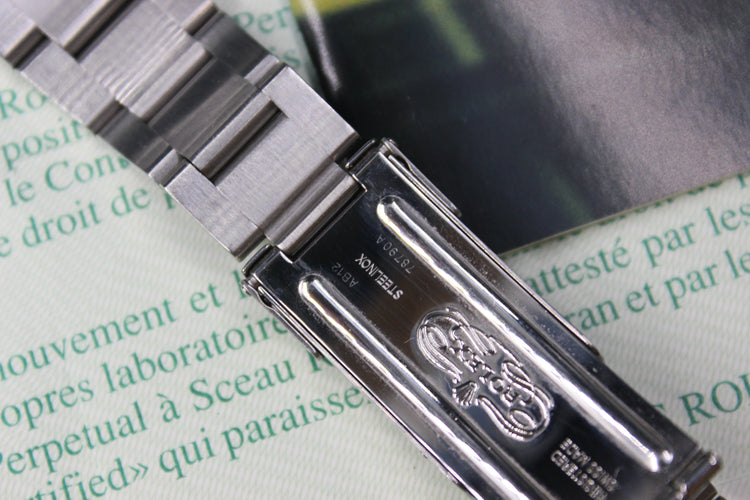 ROLEX GMT MASTER II 16710 P SERIAL FULL SET