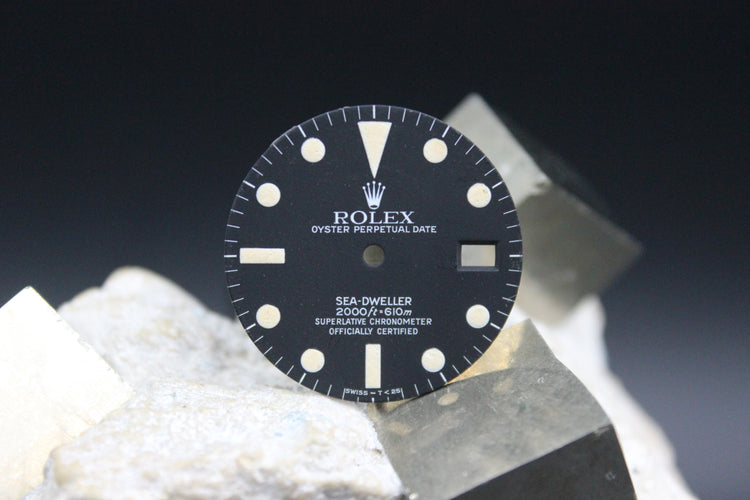 ROLEX SEADWELLER 1665 MARK 4 GENUINE DIAL