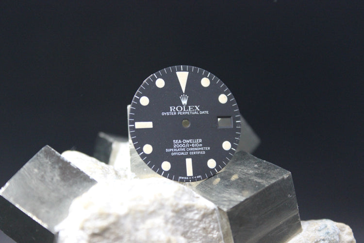 ROLEX SEADWELLER 1665 MARK 4 GENUINE DIAL