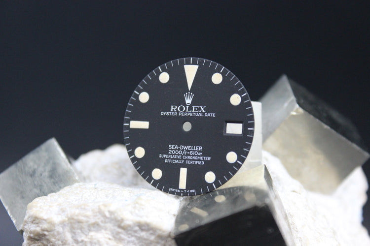 ROLEX SEADWELLER 1665 MARK 4 GENUINE DIAL