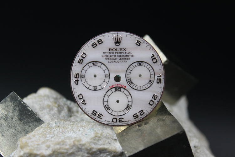 ROLEX DAYTONA 116519 116509 116589 GENUINE MOP ARABIC DIAL