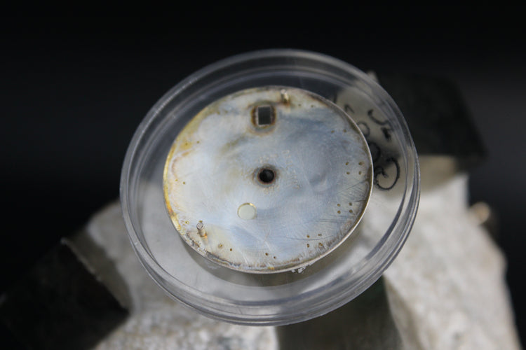 ROLEX DATEJUST 16013 16018 BOILER GAUGE RARE ENAMEL GENUINE DIAL