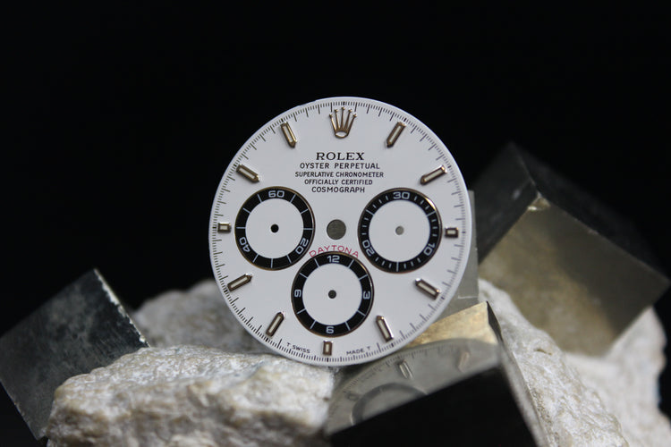 ROLEX DAYTONA ZENITH 16520 GENUINE WHITE TRITIUM DIAL