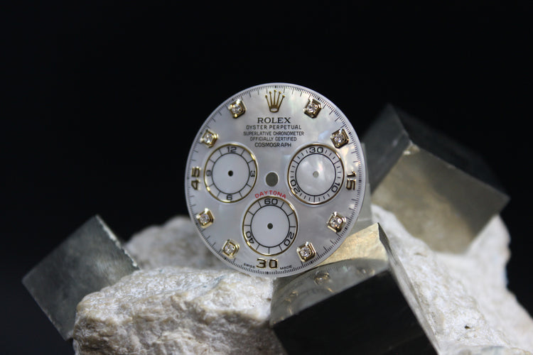 ROLEX DAYTONA 116518 116508 116503 GENUINE MOP DIAMOND DIAL
