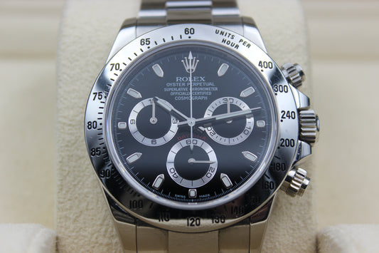 ROLEX DAYTONA 116520 FULL SET CHROMALIGHT