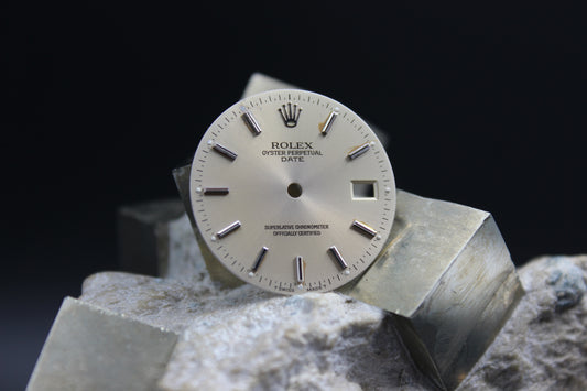 ROLEX DATE 15200 15220 GENUINE DIAL LUMINOVA