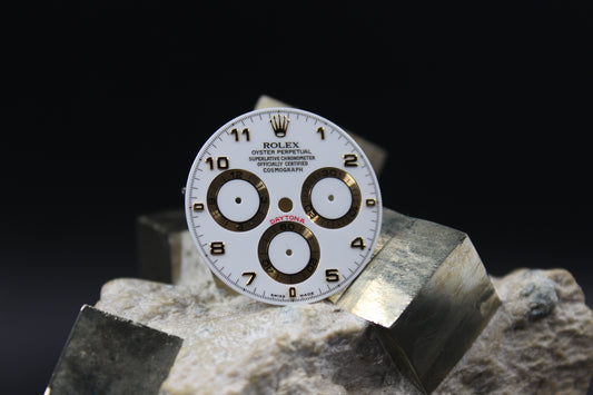 ROLEX DAYTONA 116518 116523 116528 GENUINE ARABIC NUMBER DIAL "PH" MK1 LUMINOVA