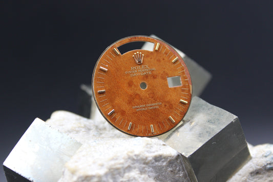 ROLEX DAYDATE 18238 18038 GENUINE WOOD DIAL