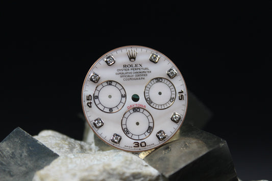 ROLEX DAYTONA 116519 116509 116589 GENUINE MOP DIAMOND DIAL