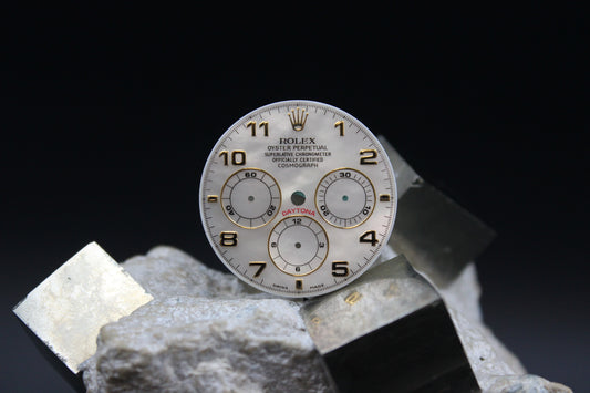 ROLEX DAYTONA ZENITH 16528 16518 16523 MOP GENUINE DIAL