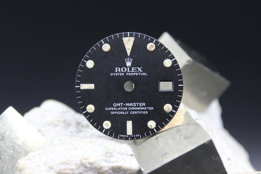 ROLEX GMT MASTER 1675 GENUINE LONG E PUFFY DIAL