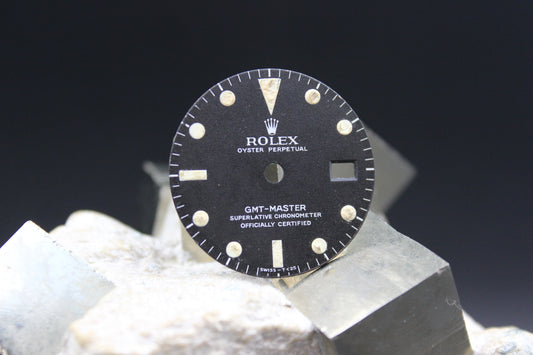 ROLEX GMT MASTER 1675 GENUINE LONG E PUFFY DIAL