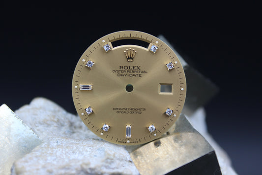 ROLEX DAYDATE 18238 18038 GENUINE DIAMOND DIAL