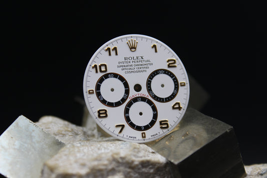 ROLEX DAYTONA ZENTIH 16523 16528 16518 RARE 6 INVERTED GENUINE DIAL